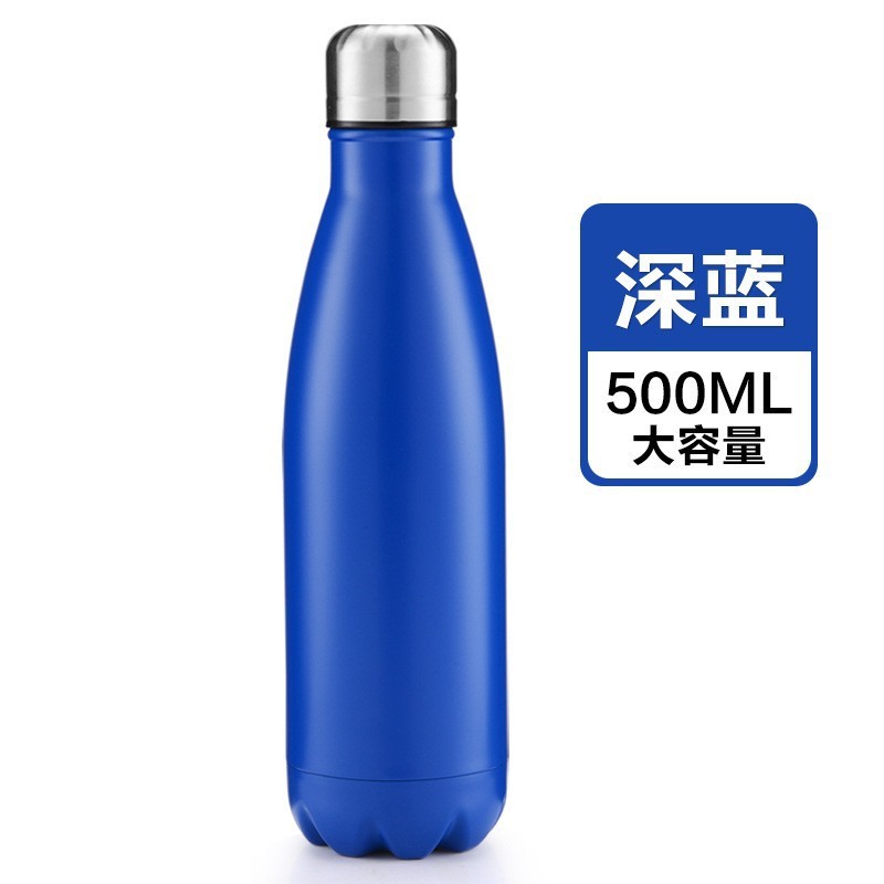 Bouteille Cox mat bleu foncé 500ml