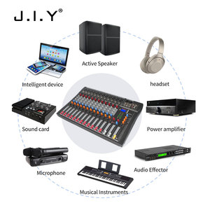 CT12 New <strong>Design</strong> <strong>Dsp</strong> <strong>Processor</strong> for Wholesales Studio Digital Mixer Console Professional Audio with USB and Bluetooth
