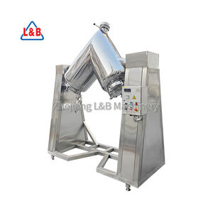 V şekilli toz madde karıştırma kuru toz Blender hapları şeker Tablet vitamini toz karıştırma makinesi V tipi mikser - Product Image 6