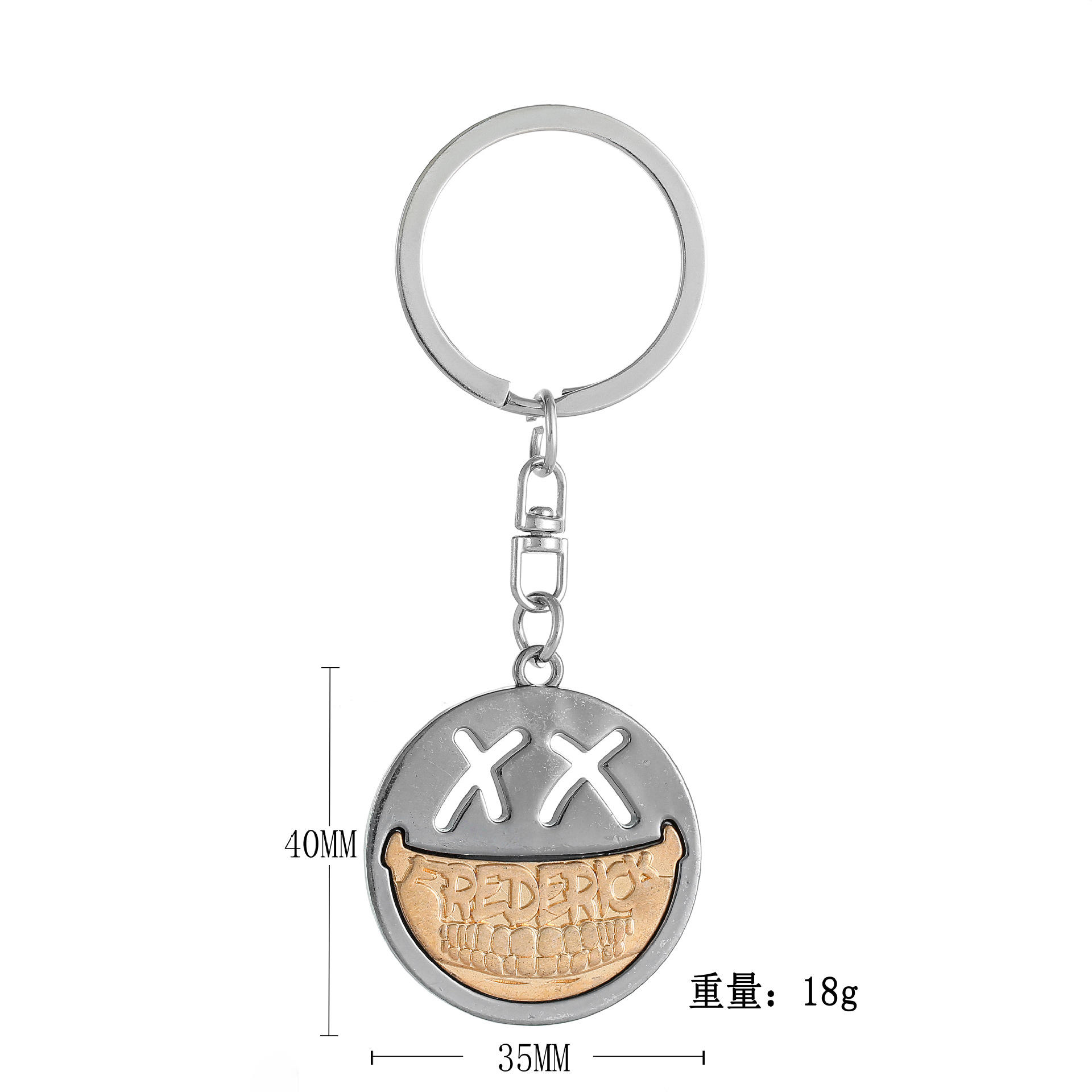 Argent fdk smiley visage