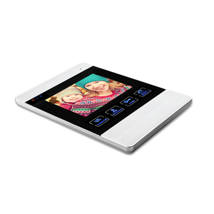 Waterproof 4.3 Inch 4 Wire Video Doorphone <strong>Intercom</strong> <strong>System</strong> <strong>with</strong> <strong>Touch</strong> <strong>Button</strong> for Villas and Houses - Product Image 2