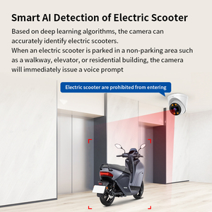 Akıllı 4G FG882-B elektrikli Scooter kamera 4MP kapalı IP güvenlik kamera açık algılama NVR veri yasadışı park algılama - Product Image 3