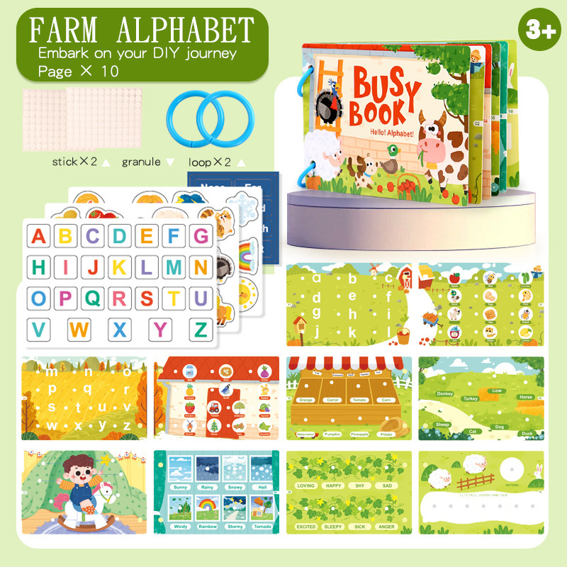 package 1-small farm letter style opp bag