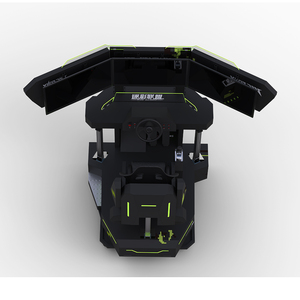 3画面レーシング3軸ダイナミックVRシミュレーターバーチャルリアリティ機器VRゲーム機ビデオゲームコンソール工場 - Product Image 5