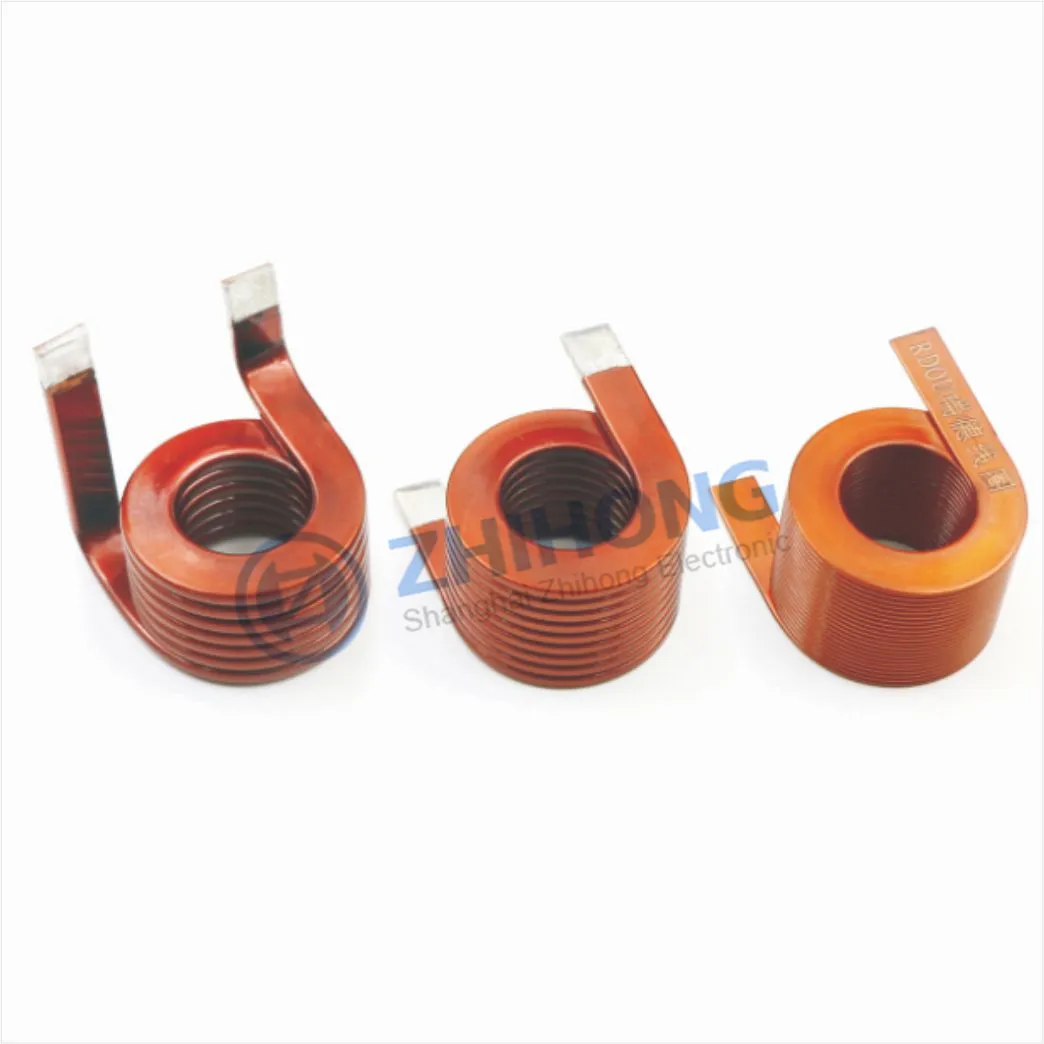 Flat Copper Coil Enamelled Copper Wire Coil For High-Frequency Transformer