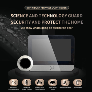 Hot Sale <strong>Video</strong> <strong>Intercom</strong> Night Vision Smart Cat Eye Support <strong>Motion</strong> <strong>Detection</strong> Door Viewer Viewer - Product Image 2