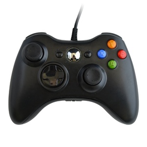 卸売2.4GHzブラックホワイトゲームコントローラーxbox360有線ジョイスティックコントローラーxbox360コンソール用 - Product Image 2