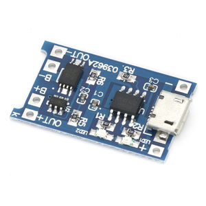 スマートエレクトロニクス5VマイクロUSB1A18650リチウム電池充電ボード、Arduino Diyキット用保護充電器モジュール付き - Product Image 4