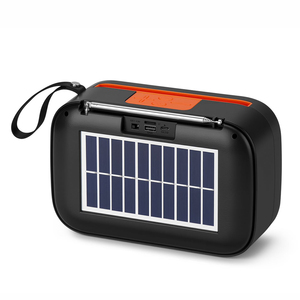 YG-A123 Solar Charging Stereo Portable Big size Loud Wireless BT Speaker FM Radio TF/ USB Powerful Active DJ Strong FM Speaker - Product Image 6