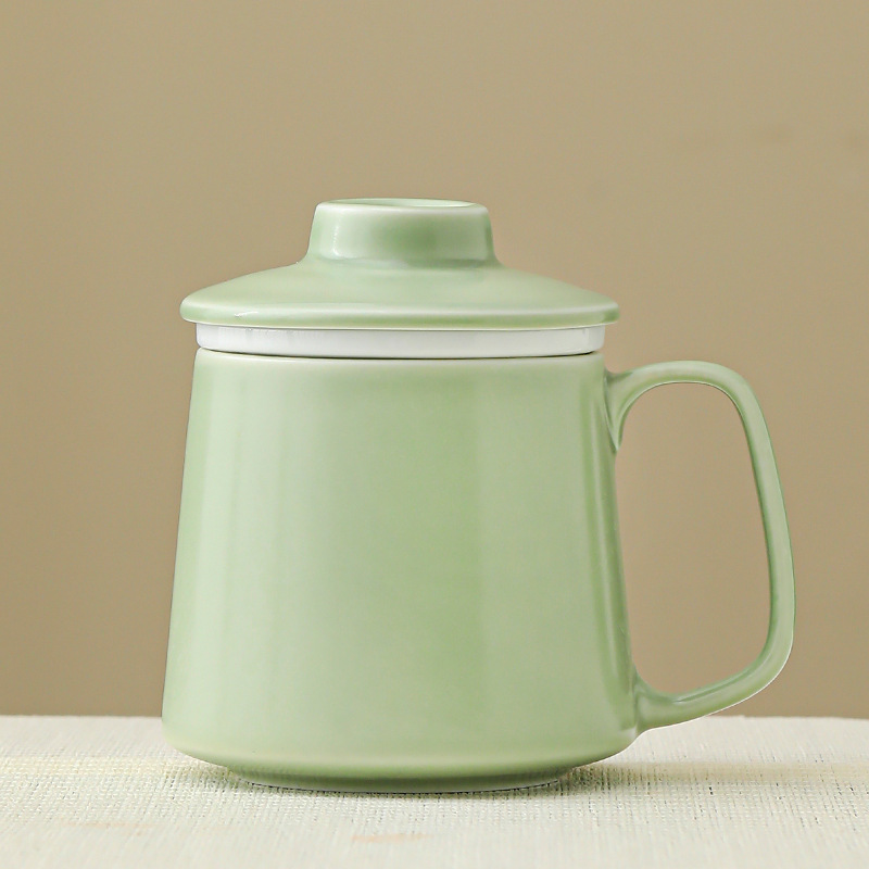 Taza de oficina Ru ware - celadón