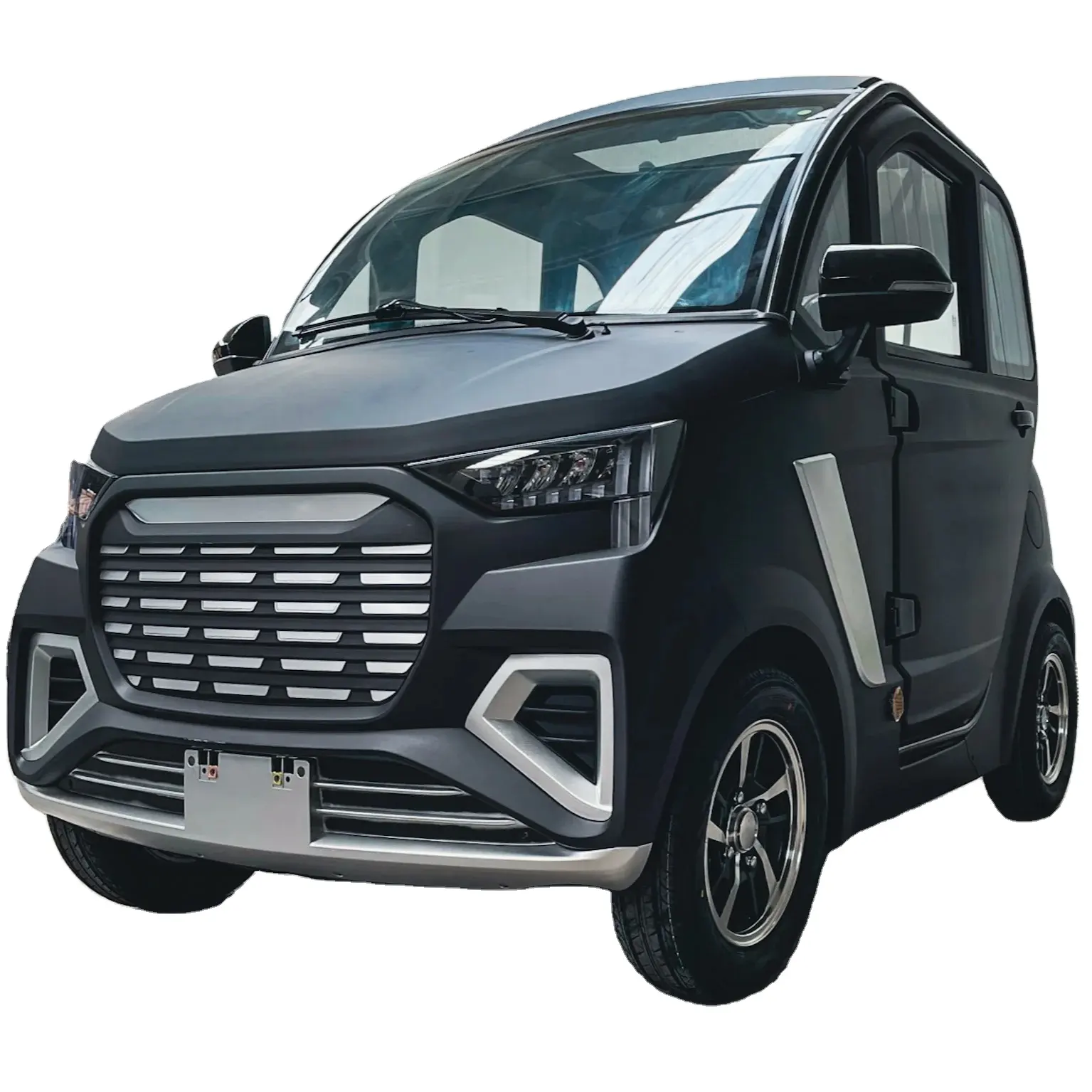 Freeland ZS Cabina eléctrica completa de gama alta Coche delantero dos asientos LHD Vehículo eléctrico Sedán gutzy EEC Coche de cabina cerrada eléctrica