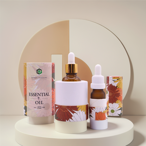 定制可生物降解圆纸容器批发精油滴管管散装化妆品包装 - Product Image 5