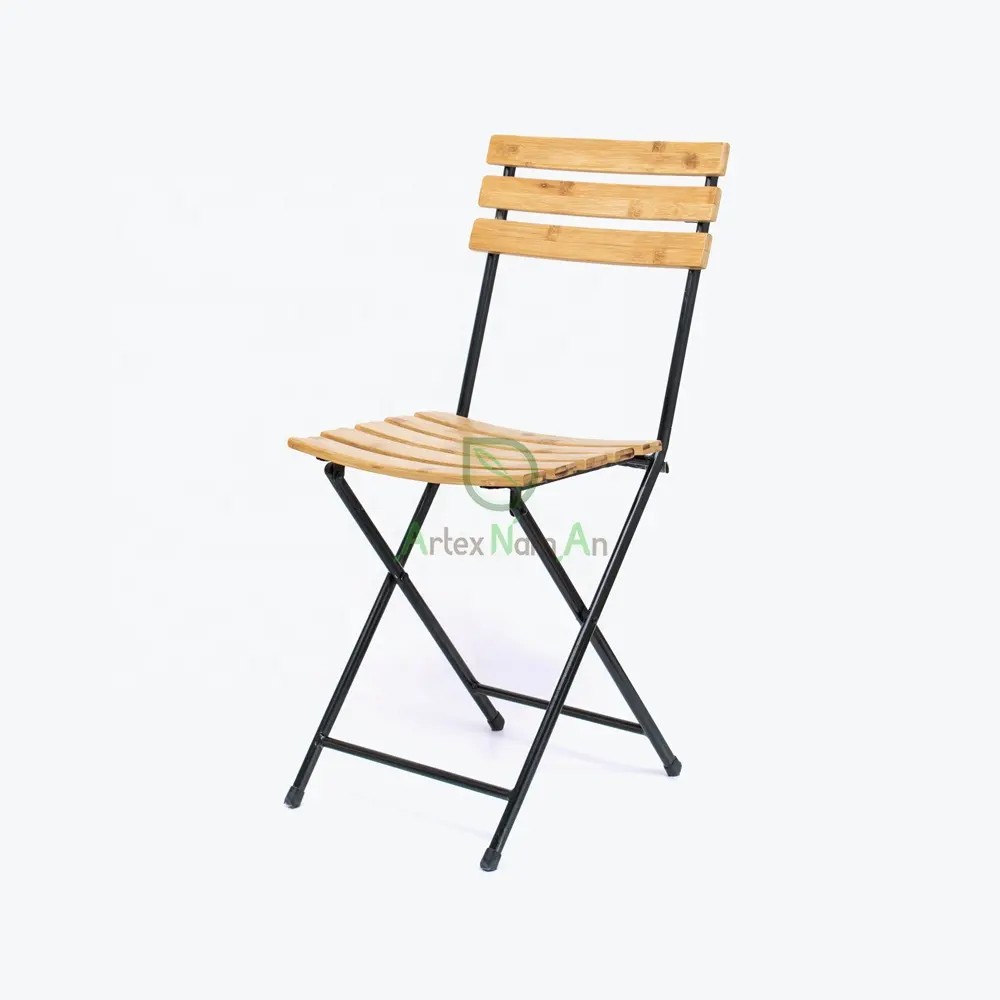비스트로 의자/작은 발코니 안뜰 접히는 의자/대나무 옥외 가구를 식사하는 대나무 옥외 안뜰