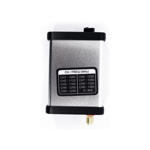 Reliable 1.3Ghz Analog Video <strong>Receiver</strong> Module for FPV Drones with Adaptability and Quick Channel Setting Knob