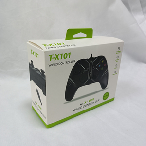 PCヘッドフォンジャックと互換性のあるXboxOneSlim用XboxシリーズS用の高品質TYPE-C有線ゲームパッドコントローラー - Product Image 5