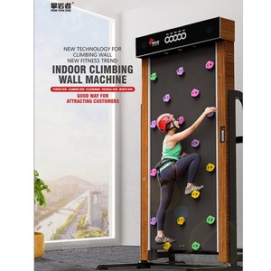 Vrijstaande Roterende Klimmuur Indoor Vlakke Wand Klimmachine Voor Fitnesscentrum Thuisgebruik - Product Image 3