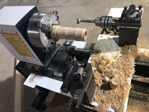 Jinan Camel CNC Machinery CA-16 Mini CNC Wood Lathe Machine Wood Turning Machine Milling Max 160mm Diameter Optional Customize - Product Image 6