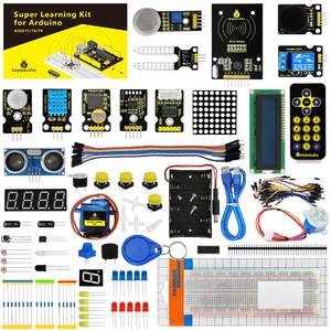 DIY STEM Programming 32 <strong>Projects</strong> Super Learning Kit RFID Sensor Module Electronic Component Kit Starter Kit for <strong>Arduino</strong>