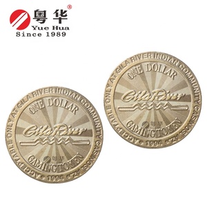 为街机定制带有个性化标志的金属游戏令牌 - Product Image 4