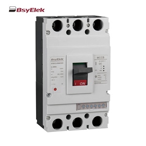 Customized LOGO Small MOQ 3P 4P <strong>400A</strong> 1500VDC Electronic Type MCCB Mould Case Circuit Breaker for Solar System - Product Image 5
