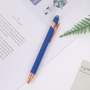 批发促销笔带定制标志个性化OEM手写笔标志印刷金属圆珠笔 - Product Image 4