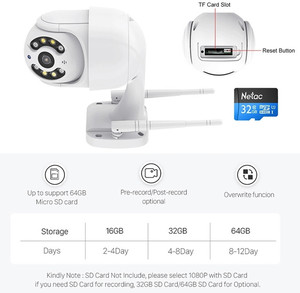 2025图雅摄像机室外3MP RTSP监控摄像机福帆Ip摄像机微型sd卡夜视 - Product Image 6