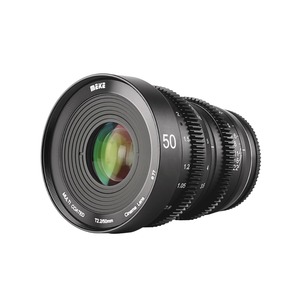 Meike เลนส์เดี่ยวโฟกัสแบบแมนนวลรูรับแสงขนาดใหญ่ T2.2 50มม. สำหรับ M43/forx-mount/สำหรับ E-mount - Product Image 3