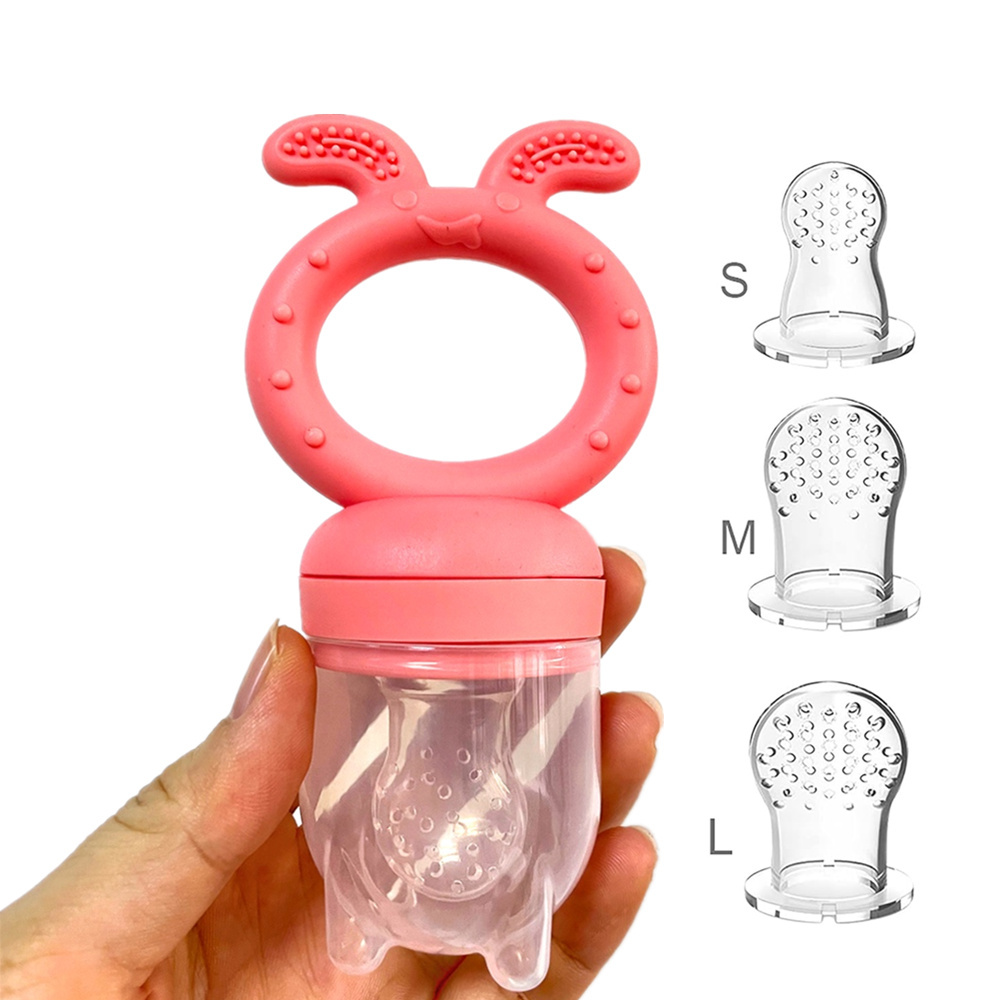 Succhietto in silicone a forma di frutta