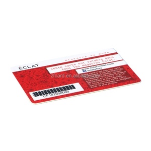 Custom 13.56MHz MIFARE(R) DESFire(R) EV1 4K RFID Card with Barcode for Access Control - Product Image 1