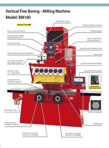 BM160 verticale fresatura alesatrice con nucleo di CNC motore componente cilindro alesatura funzione di fresatura B160 fresatura funzione - Product Image 2
