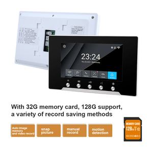 Ryan Biometric Video Door Entry <strong>Intercom</strong> <strong>System</strong> Smart WIFI Video Door Phone TUYA Mobile APP Talk Home Automation Smart <strong>Security</strong> - Product Image 3