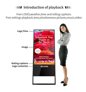 Per interni Digital Signage Digital Stand Display Digital Instore Signage Poster in piedi con schermo pubblicitario digitale