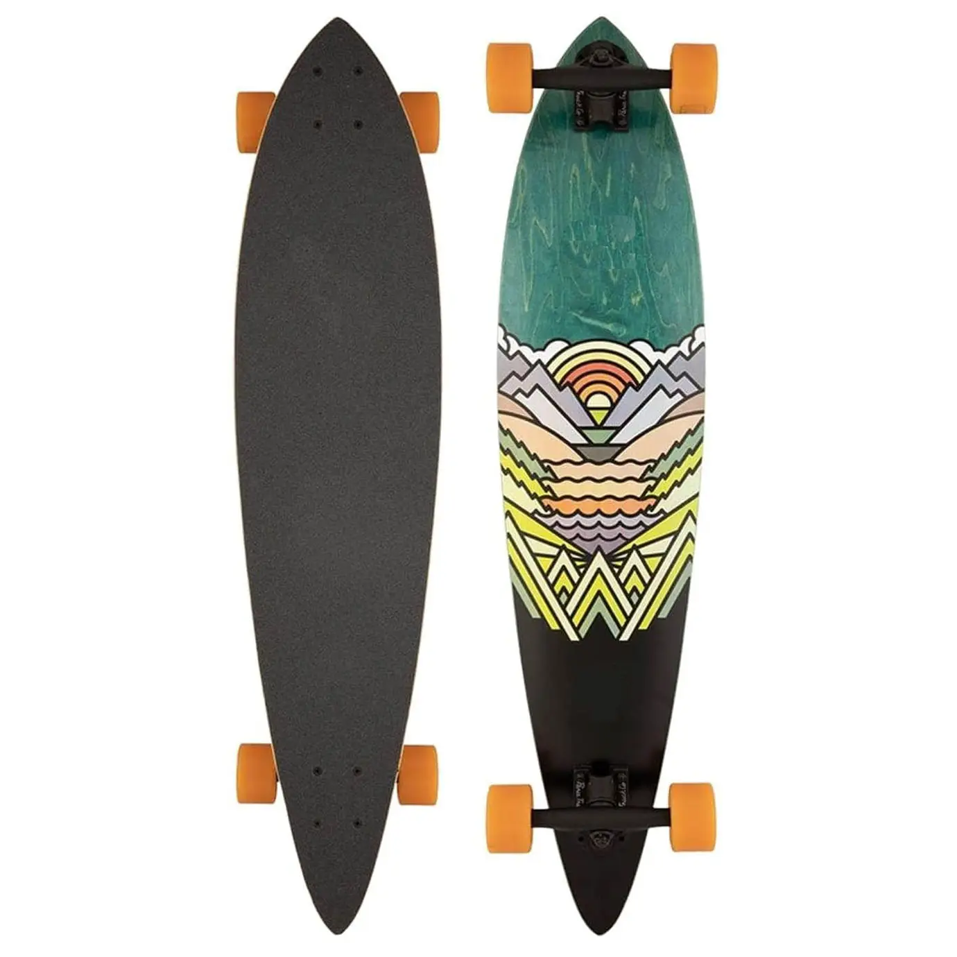Hot Sale Globe Pintail Deck 7 Lay Canadian Maple Skate Skateboard Complete For Longboard