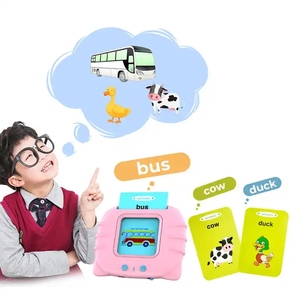 Máquina de aprendizaje inteligente para niños de calidad de muestra gratis para niños máquina de tarjetas flash educativas de aprendizaje bilingüe - Product Image 4