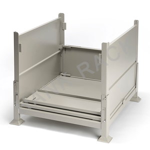 כבד החובה נוקשה גיליון מתקפל מתכת פחי רכב תואם אחסון פלדה מכולות - Product Image 2