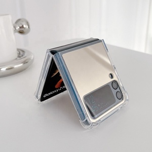 IPhone 16 17 kılıfları için makyaj aynası cep telefonu arka kılıf kabuk Samsung Z Flip 6 kılıf yeni cep telefonu kılıfı baskılı logo - Product Image 5