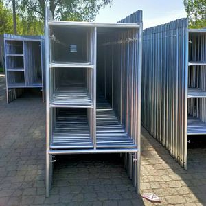Andamio portátil de venta de fábrica con marco de escalera para construcción de edificios y uso industrial