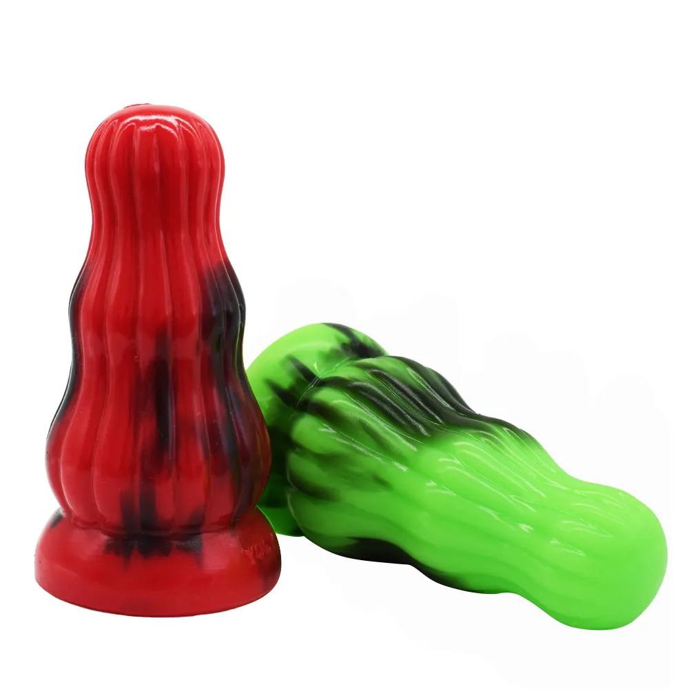 2022 fabrika fiyat toptan seks oyuncakları kabak şekli yumuşak anal plug popo seks oyuncakları lady seksi mağaza için