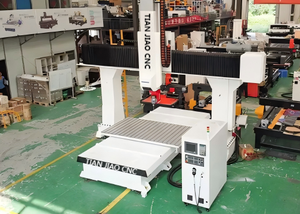 出厂价格二手5轴数控刳刨机木工机械5轴数控木雕机带单ATC家用 - Product Image 4