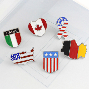 Tùy Chỉnh Kim Loại Mềm Men Cứng Thế Giới Cờ Pins Mexico Úc Ukraine Mỹ Palestine Nước Cờ Ve Áo <span class=keywords><strong>Pin</strong></span> Huy Hiệu - Product Image 2