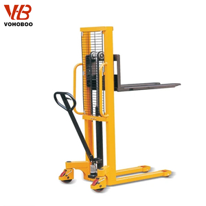 Manuel istifleyici manuel kaldırıcı hidrolik manuel istifleyici Forklift 0.5 Ton yükseklik 6 kaldırma araçları ince manuel kaldırma yüksek verimlilik - Product Image 3