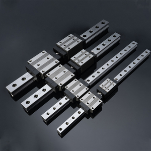 Material de acero de alta precisión CNC Bloque de rodamiento de riel de guía de movimiento lineal Guías lineales Premium - Product Image 5