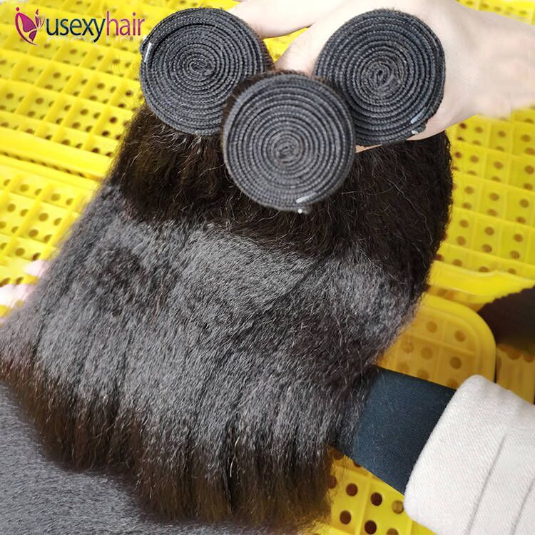 paquet de cheveux raides crépus