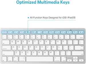Teclado ultrafino para tableta Bluetoth, combo de ratón para MAC, IOS, WINDOWS - Product Image 3