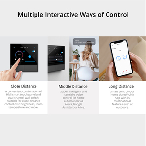 SONOFF NSPanel akıllı sahne duvar anahtarı ab Wifi akıllı termostat ekran anahtarı All-in-One kontrol Alexa google ev - Product Image 5