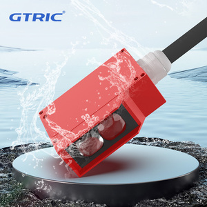 GTRICスクエアフォト赤外線センサーリフレクター10m距離24-240V AC DC5線式IP67レトロ反射型光電スイッチセンサー - Product Image 3