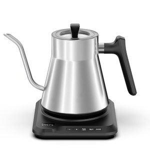 Custom Logo Electric Coffee Kettle <strong>Temperature</strong> Gooseneck Hand Drip Pour Over Coffee <strong>Digital</strong> Display Kettle - Product Image 3