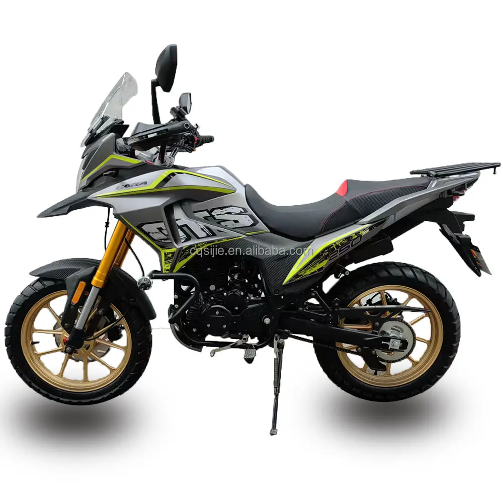 Hot Selling Krachtige Motocicletas Benzine 200cc 250cc Crossmotor Off-Road Motorfiets Cross Motorfiets Gemaakt In China