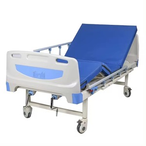 便宜的价格两个曲柄手动二手医疗床出租2功能手动病床 - Product Image 1