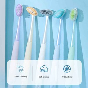 新款360度旋转手动低音刷牙方法软毛高档礼品盒牙刷 - Product Image 1